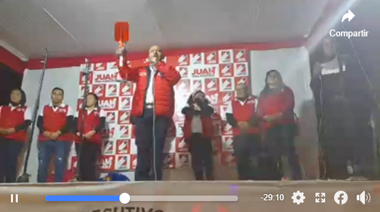 Presentación del candidato JUAN MALASQUEZ JARA