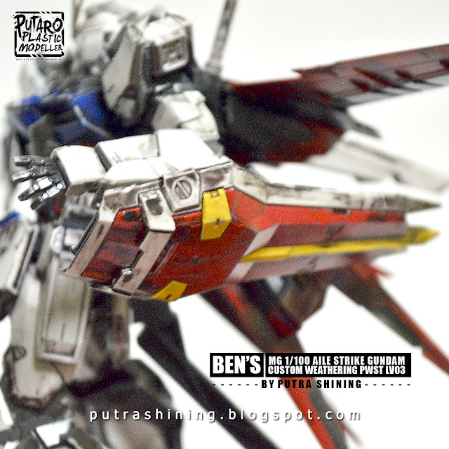 MG 1/100 GAT-X105 Aile Strike Gundam Ver.RM Custom Weather by Putra Shining