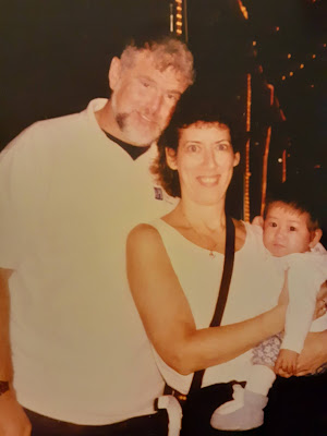 Larry and Lynne and Arianna in China.