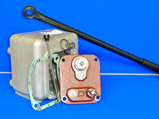 Hydraulic hand pump reservoir seal kit dipstick handle