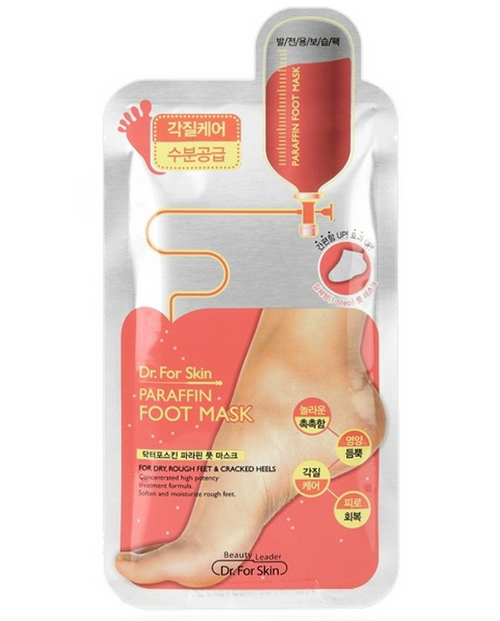 Dr. For Skin Paraffin Foot Mask 5-piece