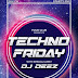 Free Techno Party Flyer Template