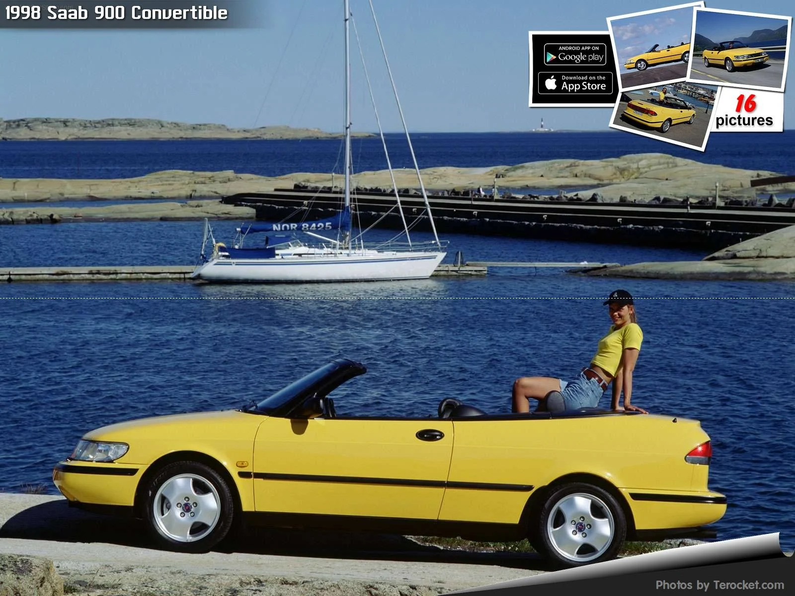Hình ảnh xe ô tô Saab 900 Convertible 1998 & nội ngoại thất