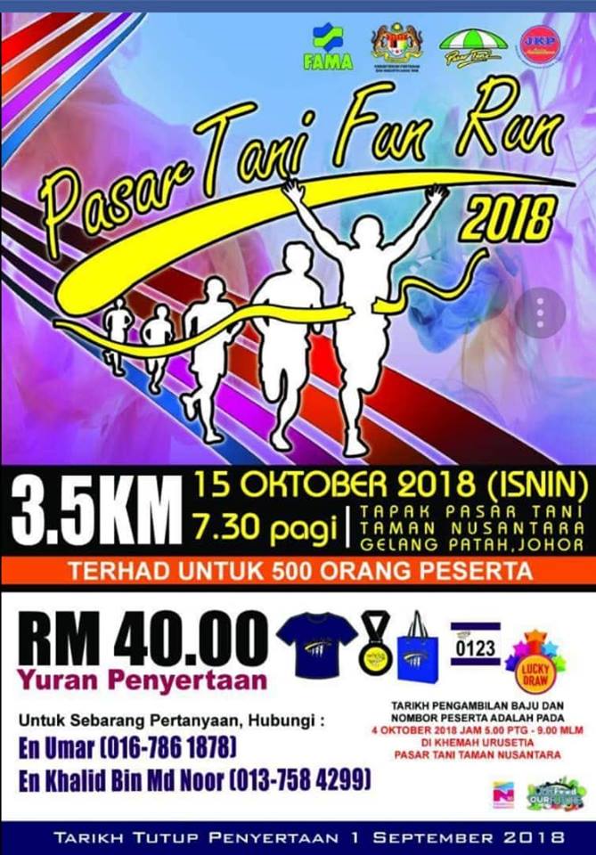 RUNNERIFIC: Pasar Tani Fun Run 2018