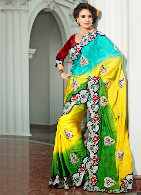 bridal saree