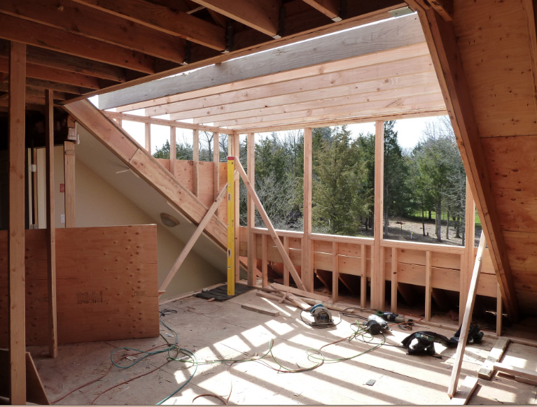 a&e construction's blog: dormer addition: a day in review