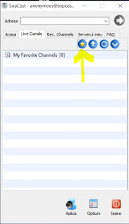 Click pe My Favorites
