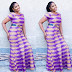 Creative Ankara Long Gown Style 