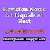 Revision Notes on Liquids at Rest:-