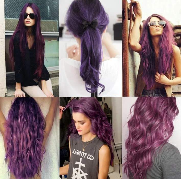 purple hair colors