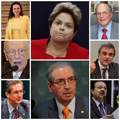 Personagens do Impeachment de Dilma.