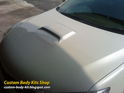 Toyota Camry Custom Body Kit design - bonnet air scoop