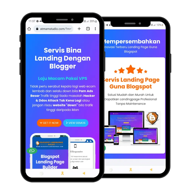 Servis Bina Landing Page