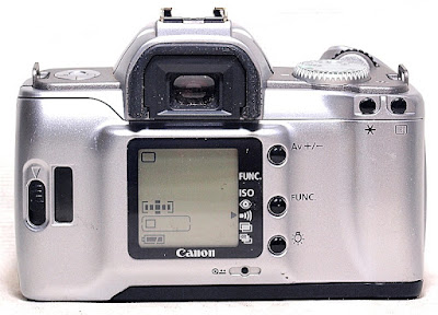 Canon EOS Rebel Ti, Back