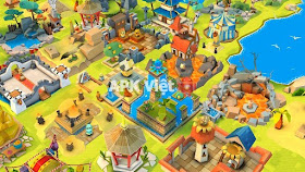 [Gameloft]Monster Life v1.1.5 APK+DATA: game 3D xây dựng vương quốc thú cho android (mod)