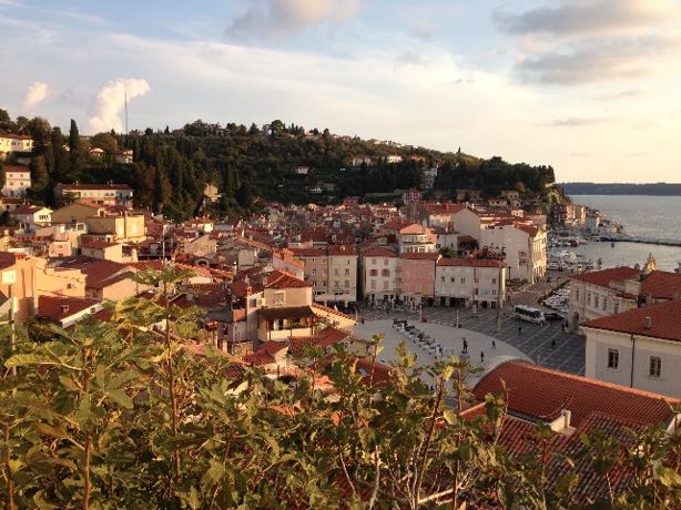 The Slovenian coastal town of Piran