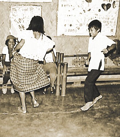 Children dancing suring in Cuyo