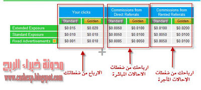 شرح عضويات neobux ومميزاتها