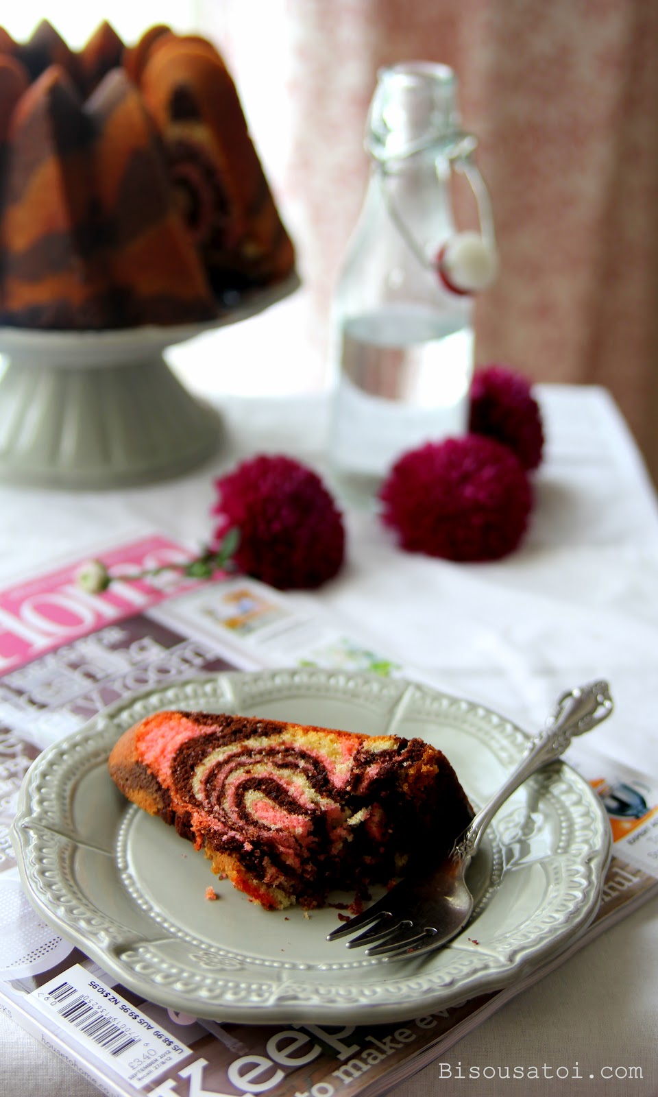 Everyday Cake - Neapolitan Marble Cake - Bisous À Toi