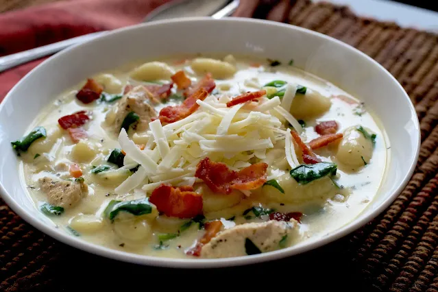 Easy  Chicken Gnocchi Soup at Home