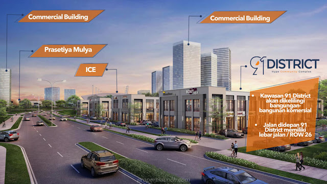 Lokasi 91 District BSD