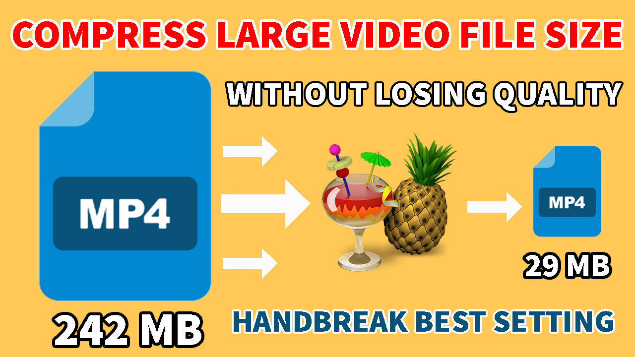 How To Compress Large Video File Size Without Losing Quality Using HandBrake