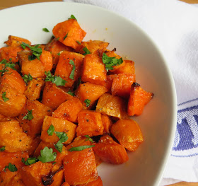 Roasted Sweet Potato Salad with Lime & Honey