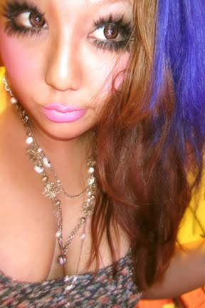 Splat Hair Color Purple. ℳy NEW hair color ❤