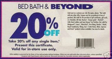 bed bath & body works coupons 2018