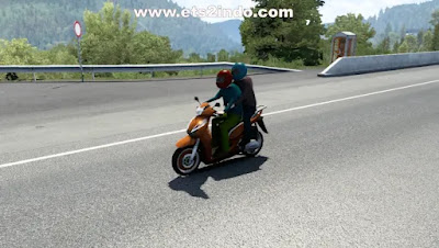 Mod Traffic Motor Scooter ETS2 1.43