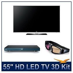 3D TV HD LED LG 55LX9500