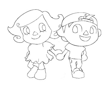 #17 Animal Crossing Coloring Page