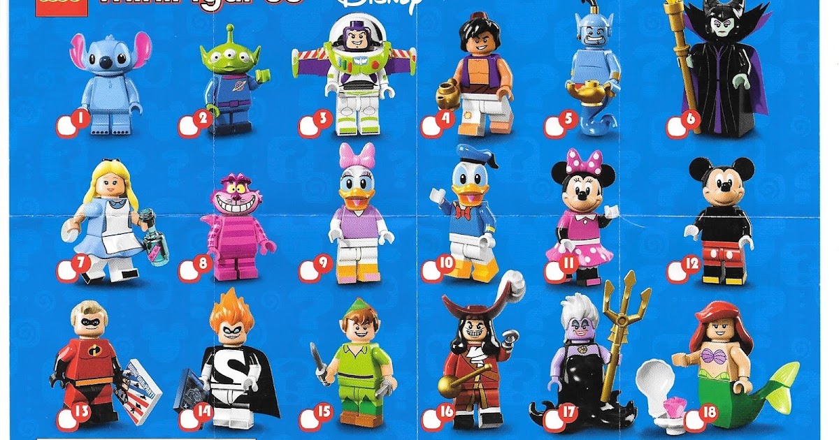 LEGO Disney Collectible Minifigures: A Full REVIEW!