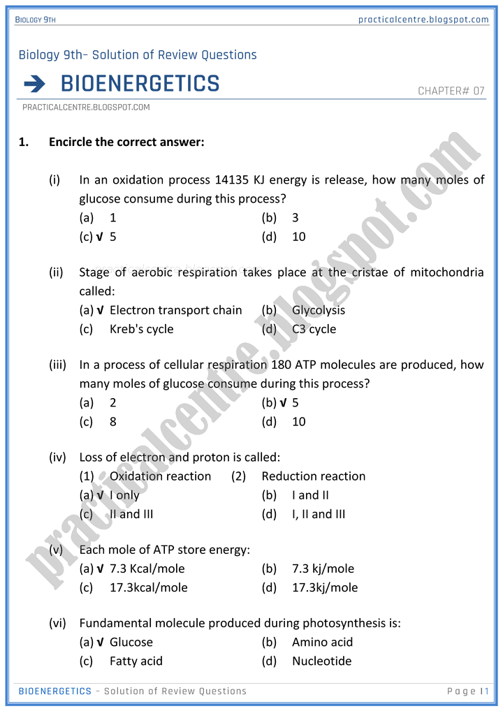 bioenergetics-review-question-answers-biology-9th-notes