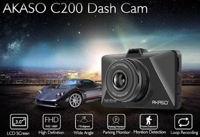 AKASO C200 Dash Camera Review