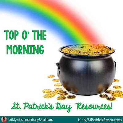 Top O' the Morning! St. Patrick's Day Resources: Here are videos, books, ideas, and resources to help your students learn about the Irish.