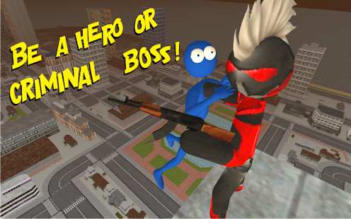 Screenshots of Stickman Rope Hero Mod Apk V3.3 Free Download For Android