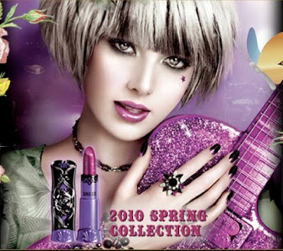 The Anna Sui website has been updated with the Gimme Fever collection