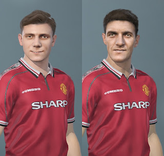 PES 2020 Facepack Duncan Edwards & Bill Foulkes by Caste