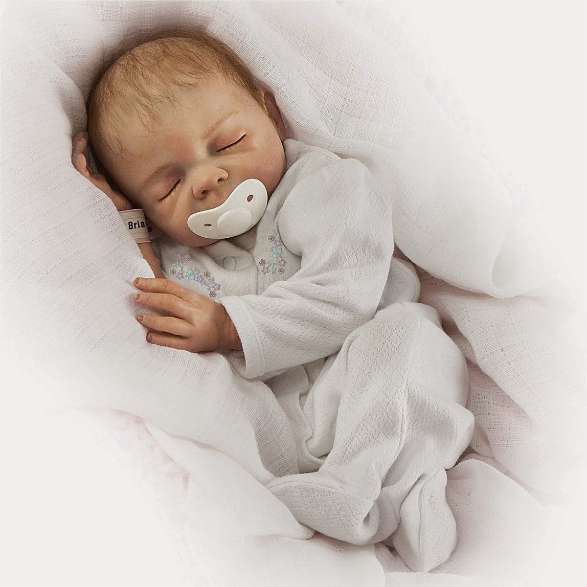 Denise Farmer Cherish Collectible Lifelike Vinyl Baby Doll: So Truly Real - 18" by Ashton Drake