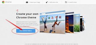 Cara membuat tema google chrome