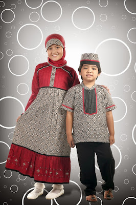 model gamis batik anak