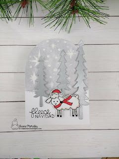 Fleece Navidad to you! a card by Diane Morales| Fleece Navidad Stamp Set by Newtons Nook Designs