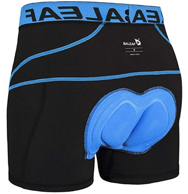 BALEAF Men's 3D Padded Cycling Underwear Shorts