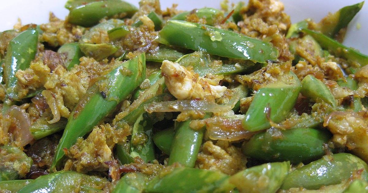 RESEPI NANNIE: TUMIS TERUNG TELUNJUK