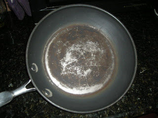 ruined frying pan