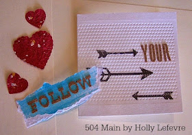 Paper Crafting: Follow Your Heart Card by 504 Main