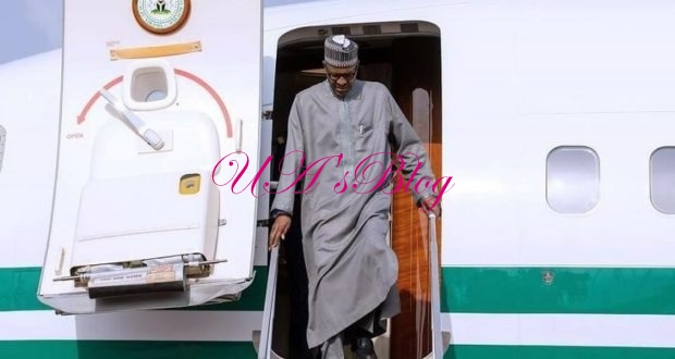 Buhari Arrives Washington, Holds Talks With Trump Tomorrow