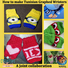 How to make Tunisian graphed Wristers