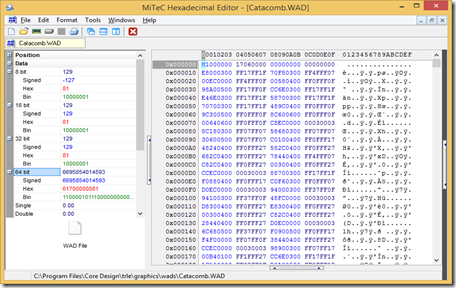 Mitec Hex Editor ScreenShot